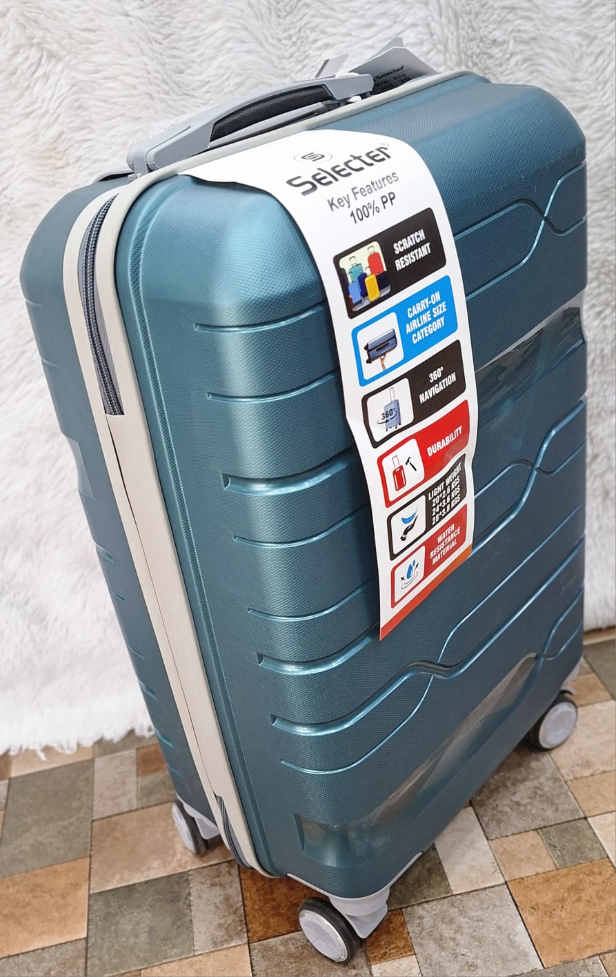 Paradise travelling bule bag