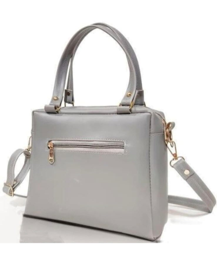 laides grey purse