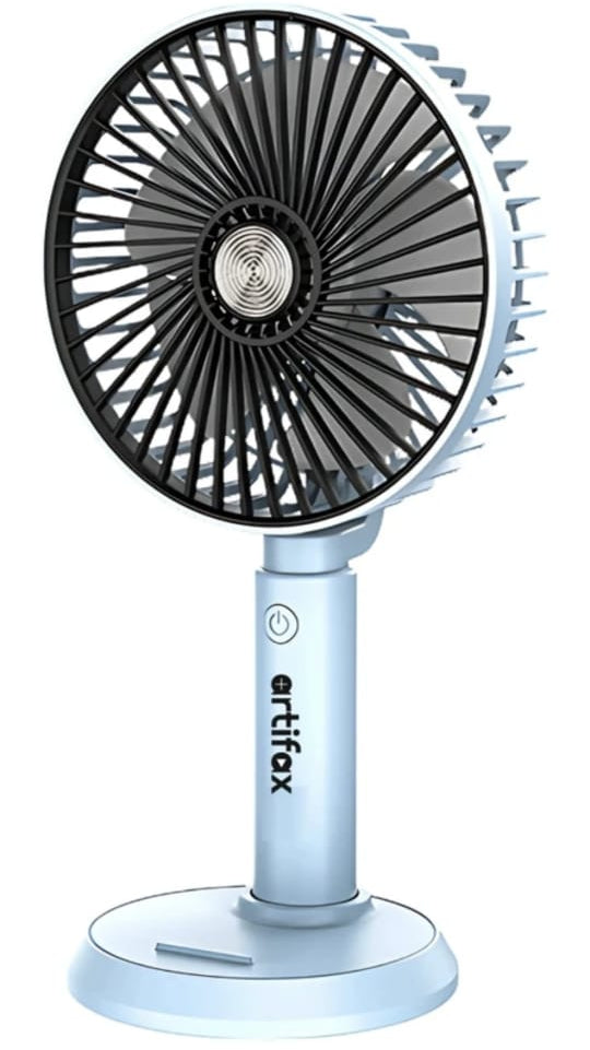 rechargable portable fan 90 degree rotation
