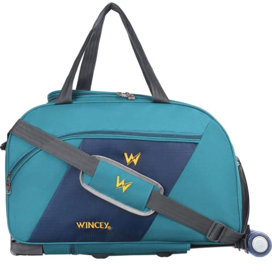 DESINER TROLY BAG IN LIGHT BLUE COLUR