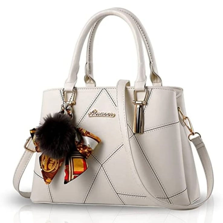 White desiner laides purse