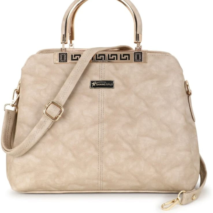 cloudy cream purse