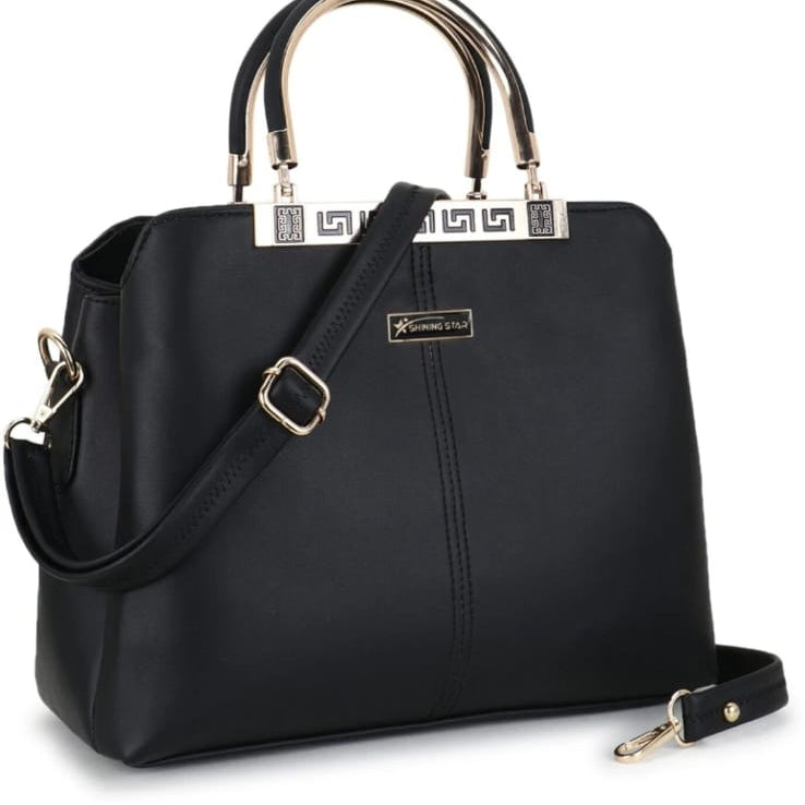 laides hand bag in black desing