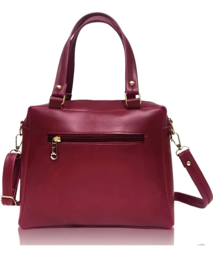 maroon laides purse