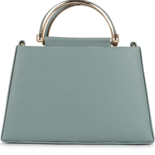 yet light gray purse