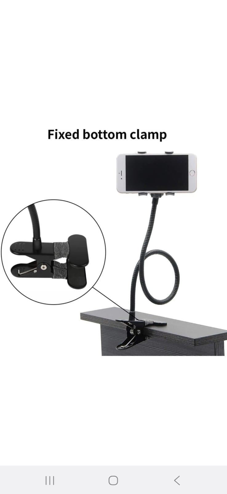 flexible mobile stand 360 degree rotation