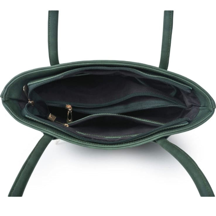 dark green faishon purse