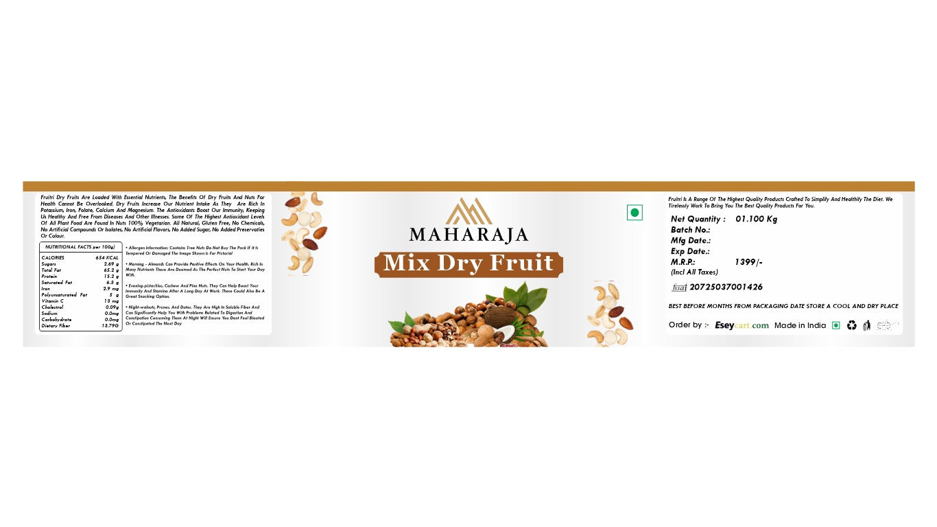 Mix dry fruit