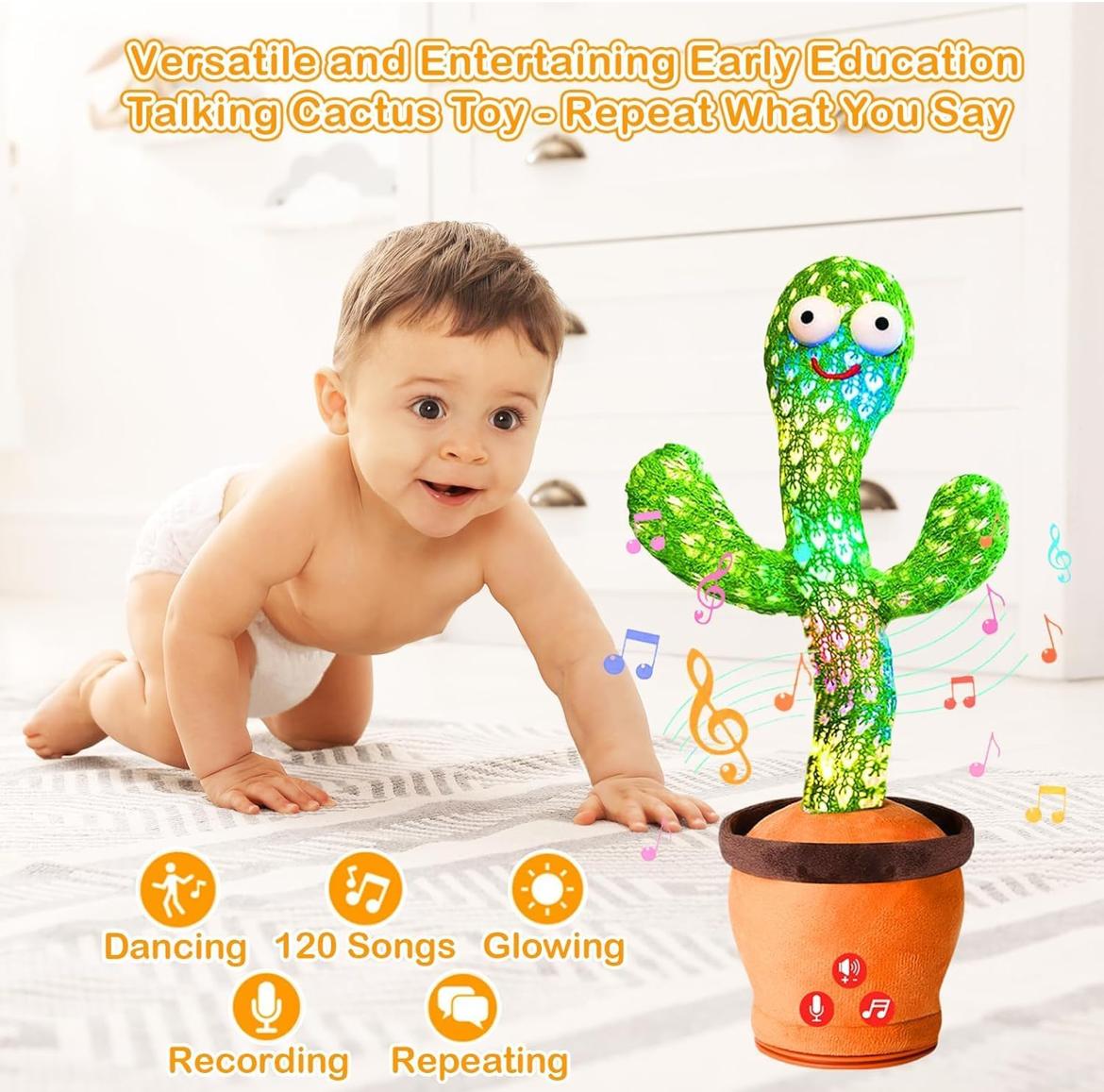 Dancing cactus kids toy
