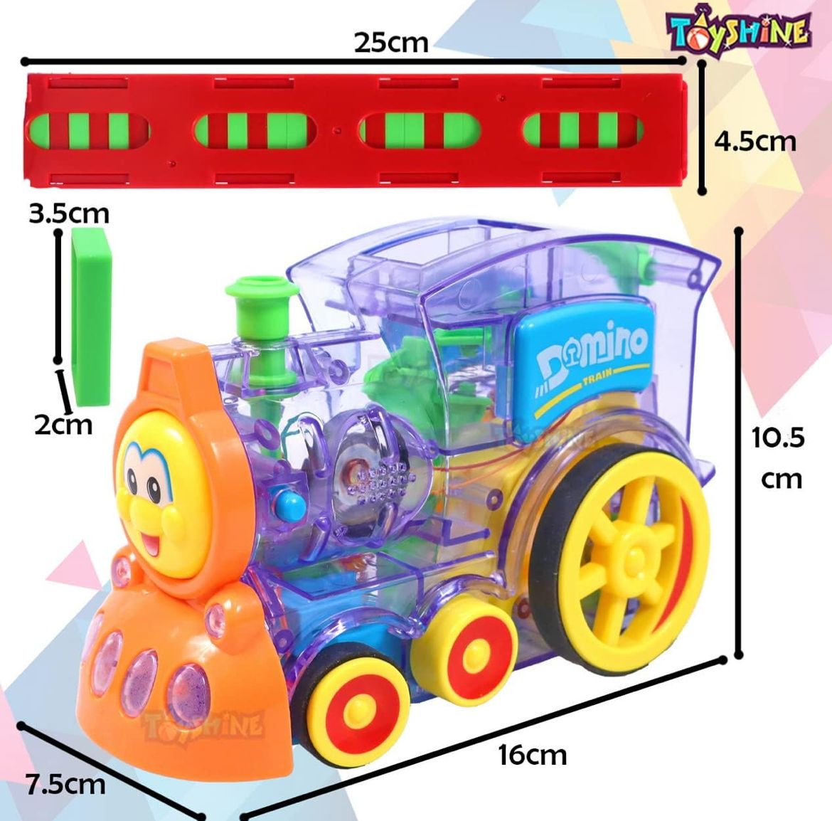 Shiny toy train