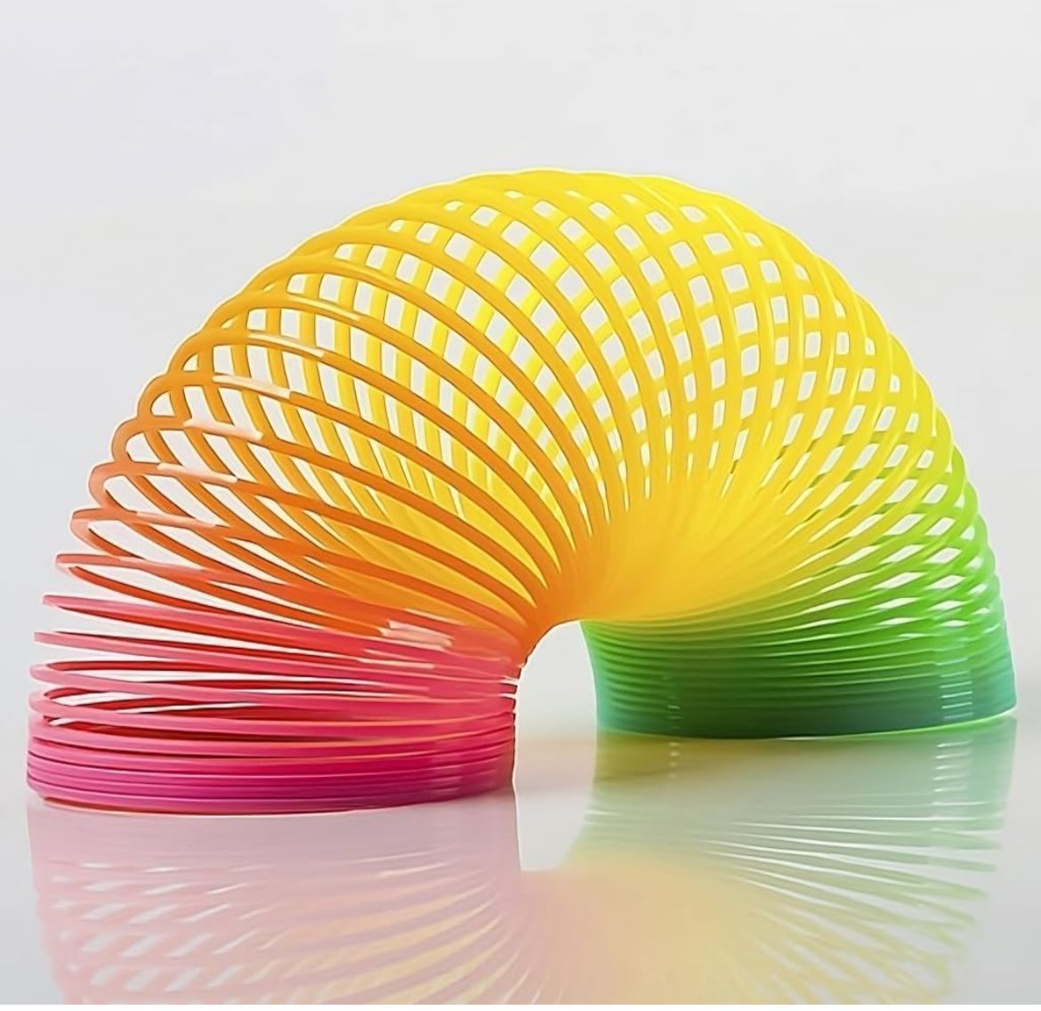 Bouncing spring toy