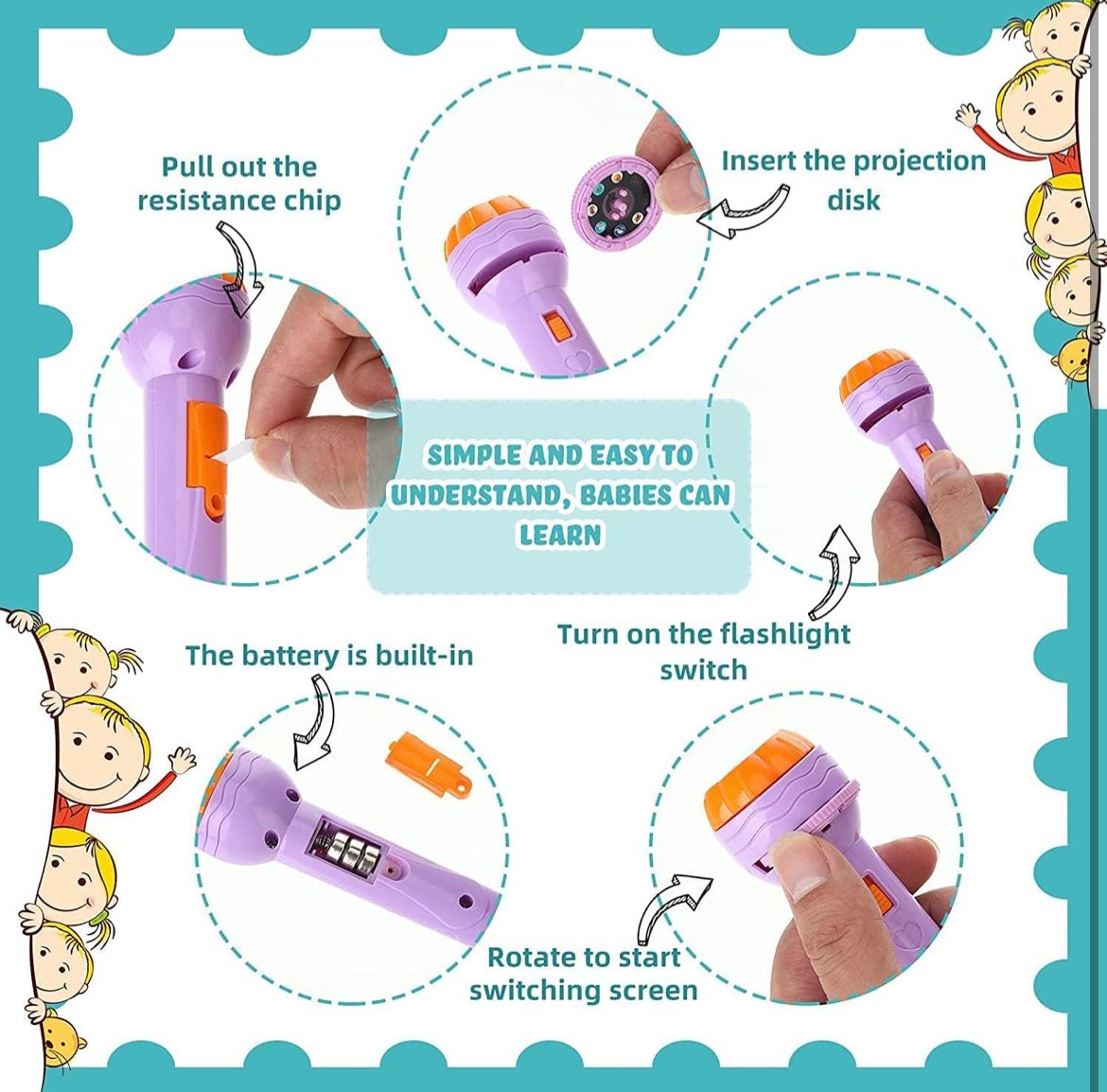 Word learning game toy