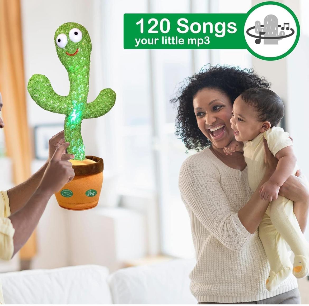 Dancing cactus kids toy