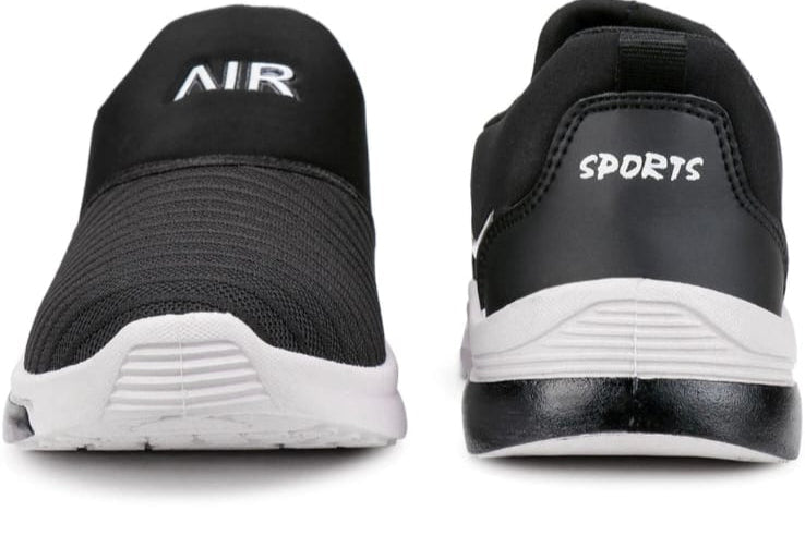 Black wavy shoe