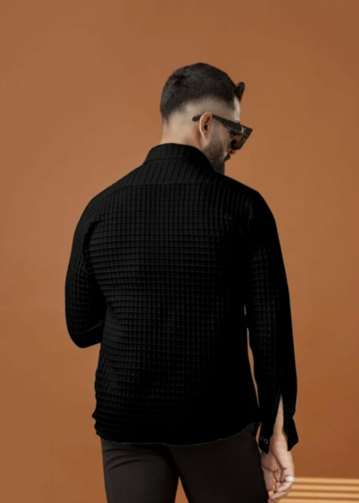 Men's black shirt