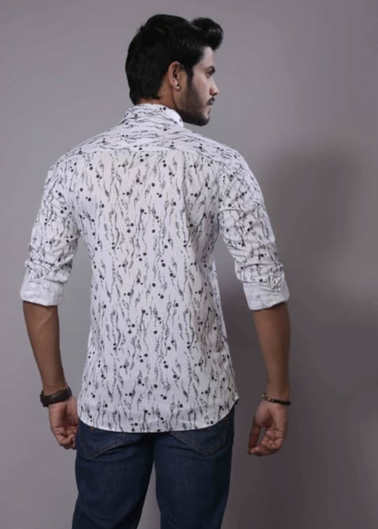Men's white shirt