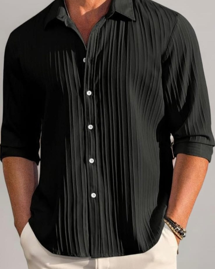 Men's black shirt