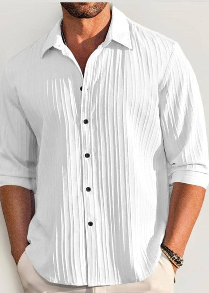 Men's White stylish shirt