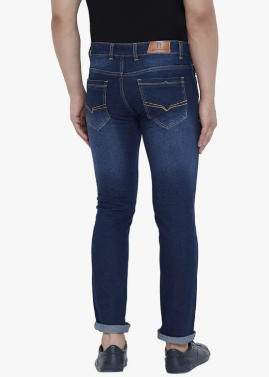 Men's bule line jeans