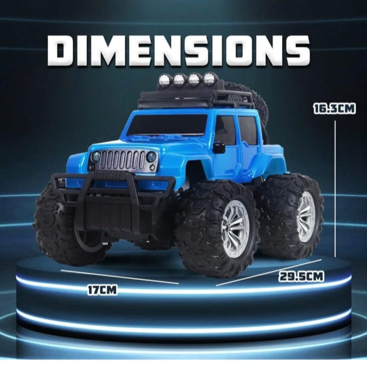 Kids RC blue toy car