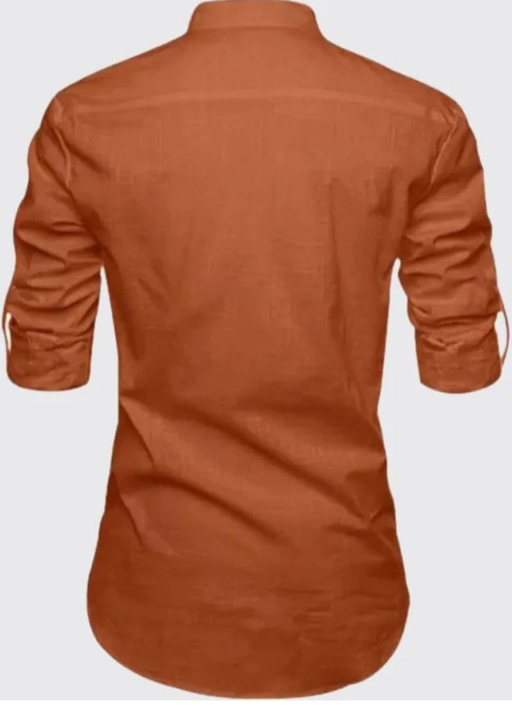 Men's desiner kurta-style shirt