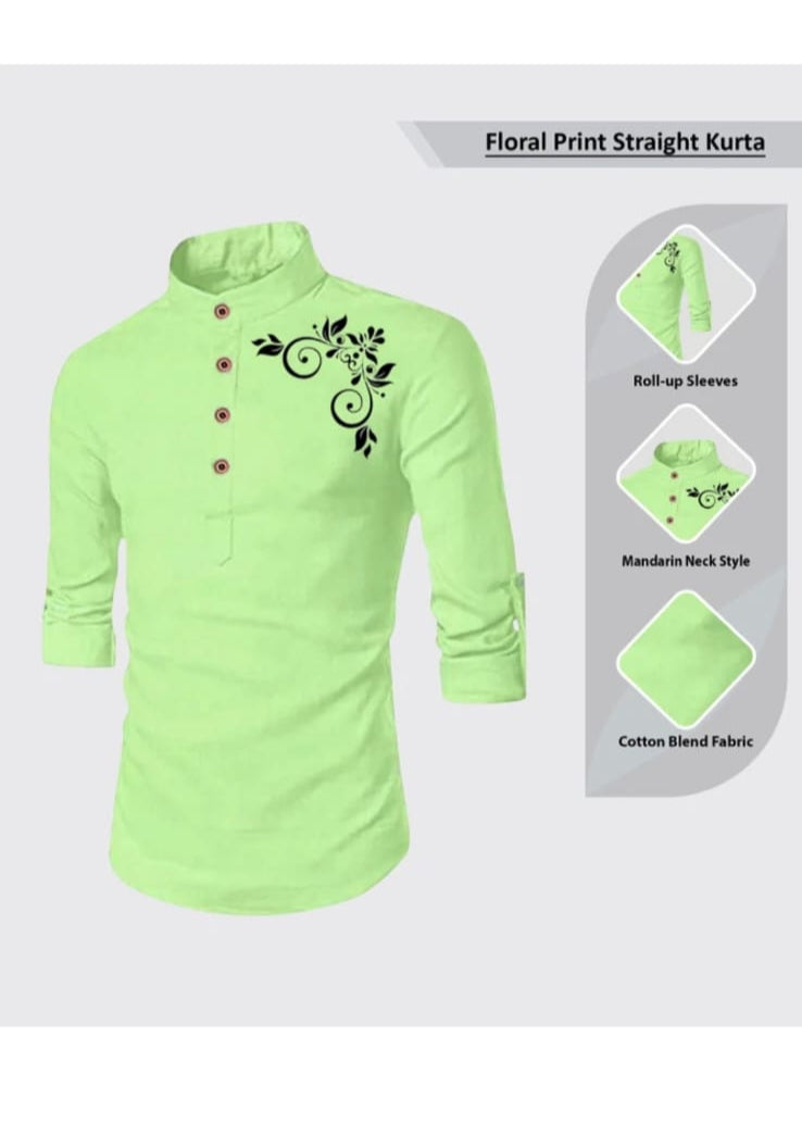 Men's desiner kurta-style shirt