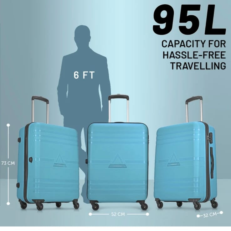 SKY blue traveller bag
