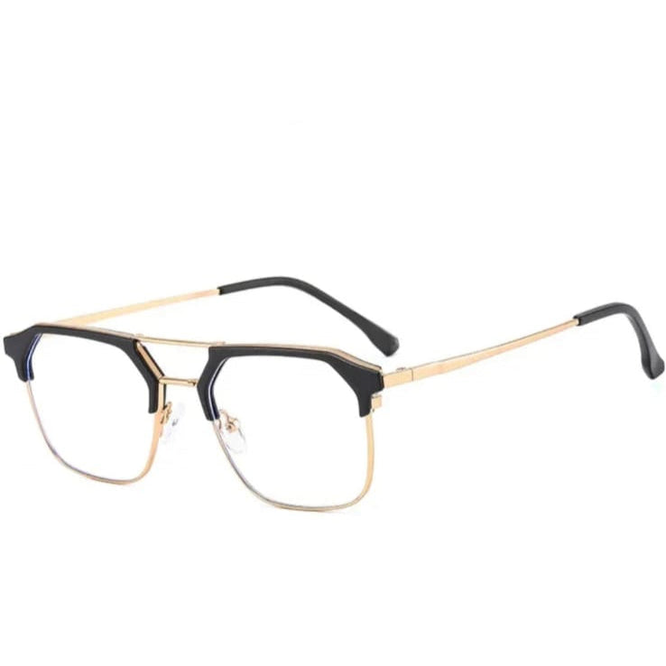 WEPRO Golden frame Korean rich sunglases