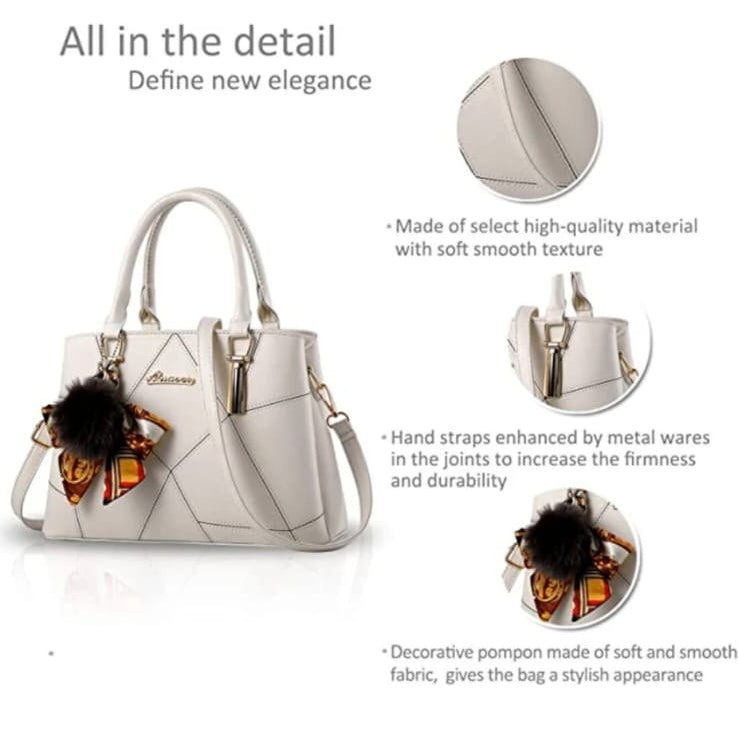 White desiner laides purse