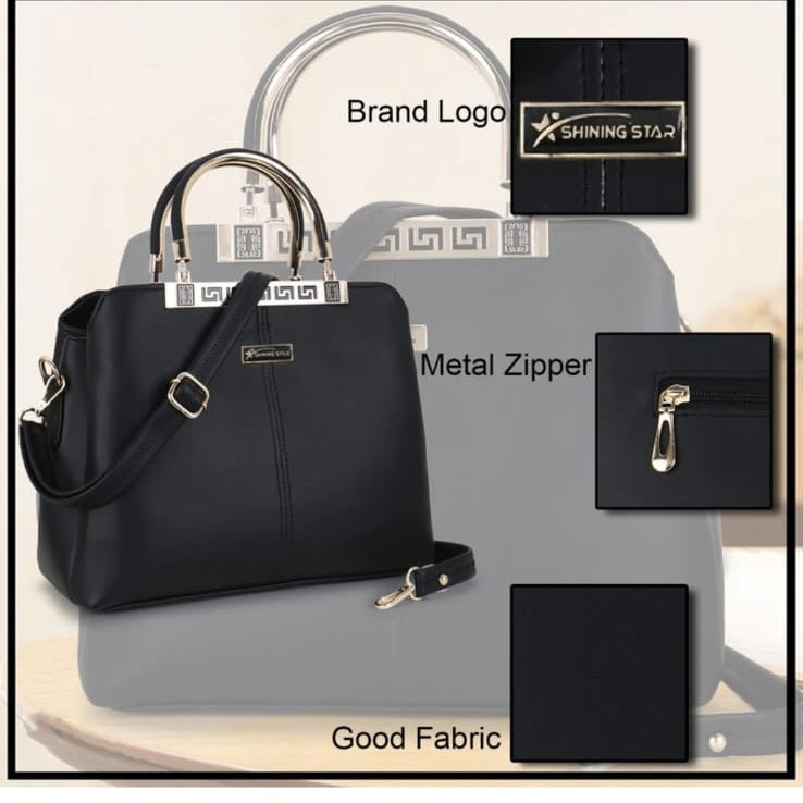 laides hand bag in black desing