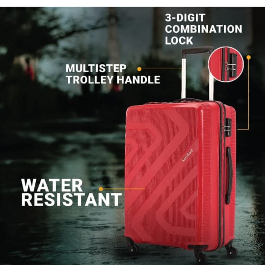 SP 55CM RUBY RED SUITCASE