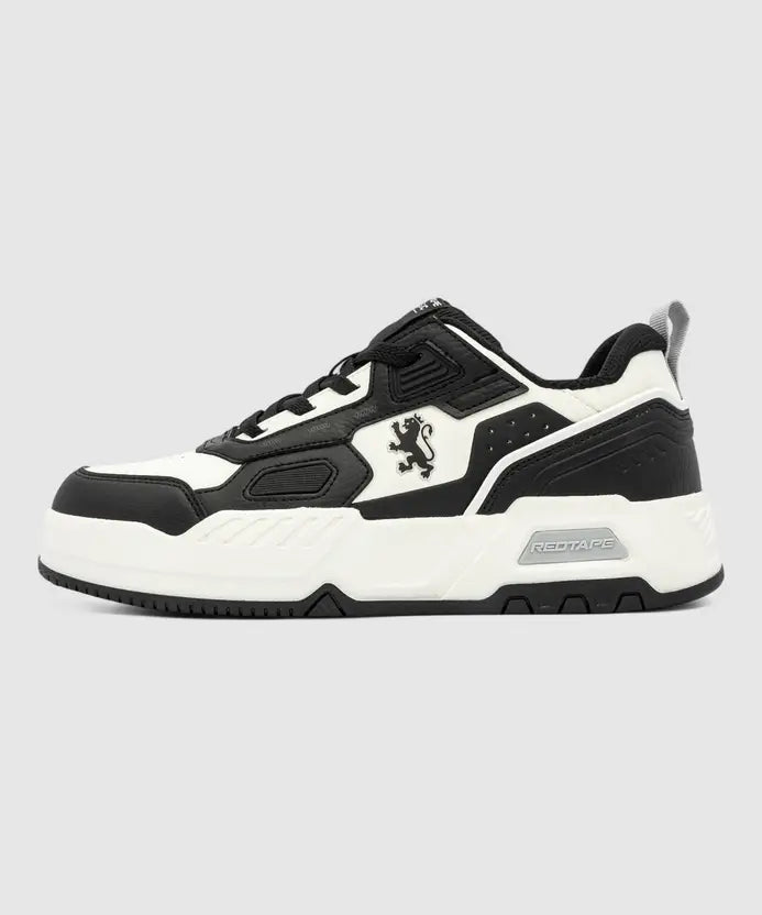 sneaker Casuals For Men (White, Black , 6)