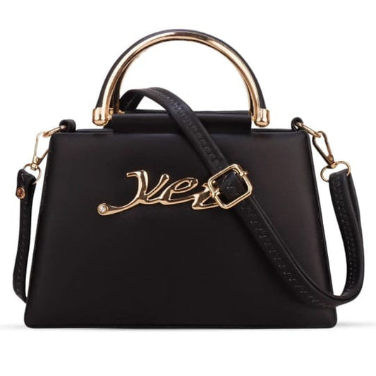 yet black desiner purse