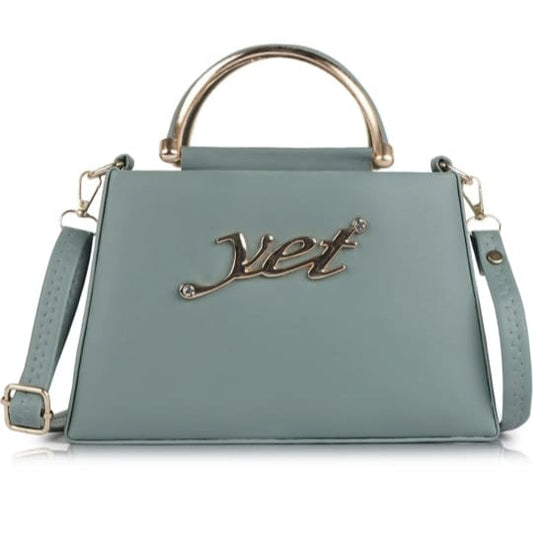 yet light gray purse