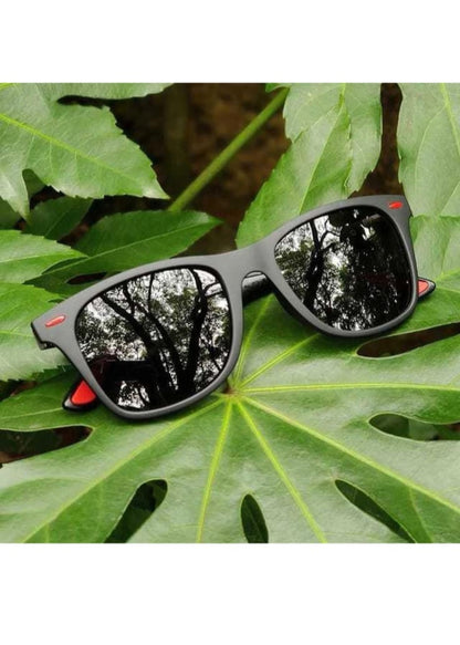 STYLISH RED BLACK GLASES
