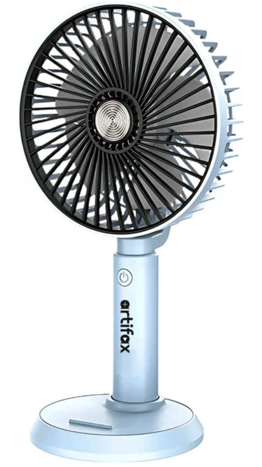 rechargable portable fan 90 degree rotation