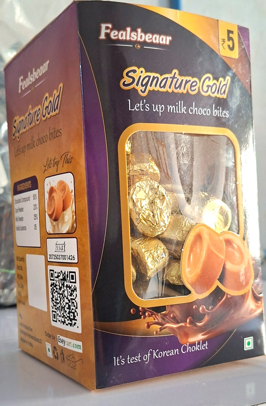 signature gold chocolate by feals beaar