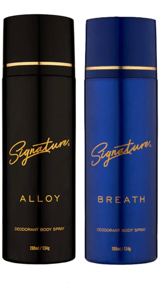 signature alloy & breath perfumes  combinatin