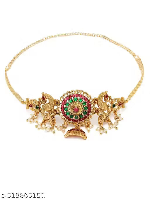 Gold Plated Traditional Jewellery Necklace Set