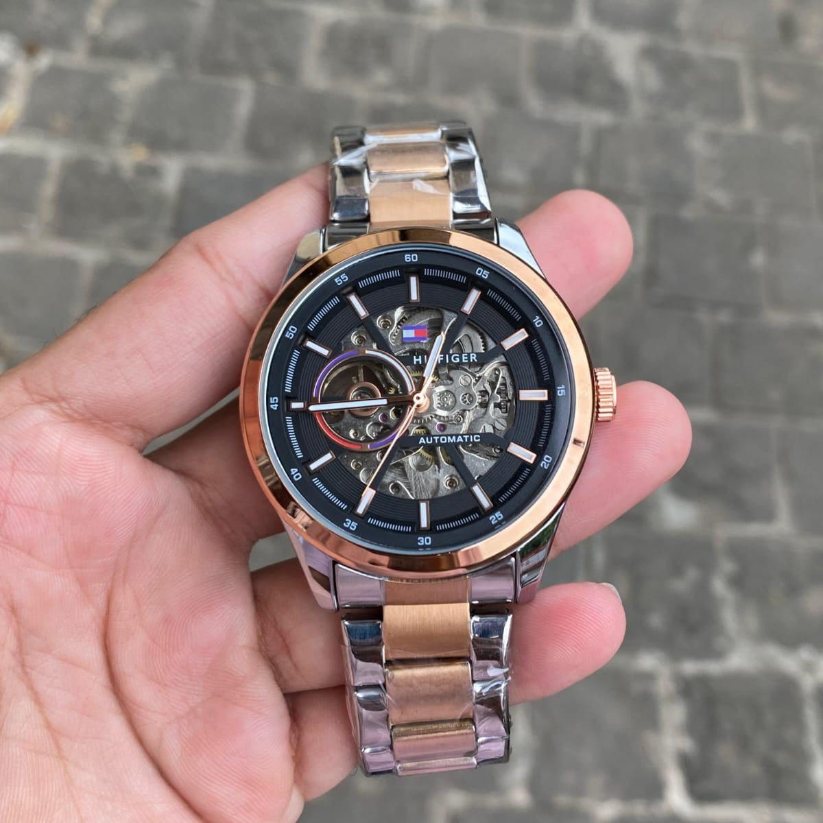 HILFIRE DUAL COLOUR WATCH