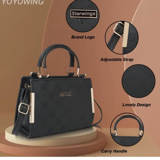starwings black desiner purse
