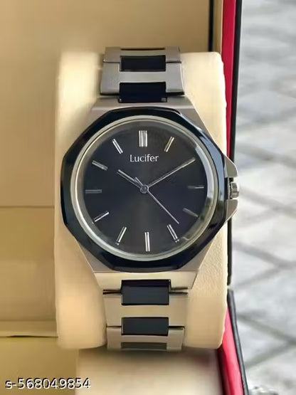 Premium Stainless Steel Men’s Watch | Adjustable Lock | double tone Analog Watch - For Men HOMAGE EDITION