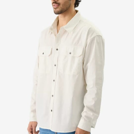 Men's solid fit casual shirt