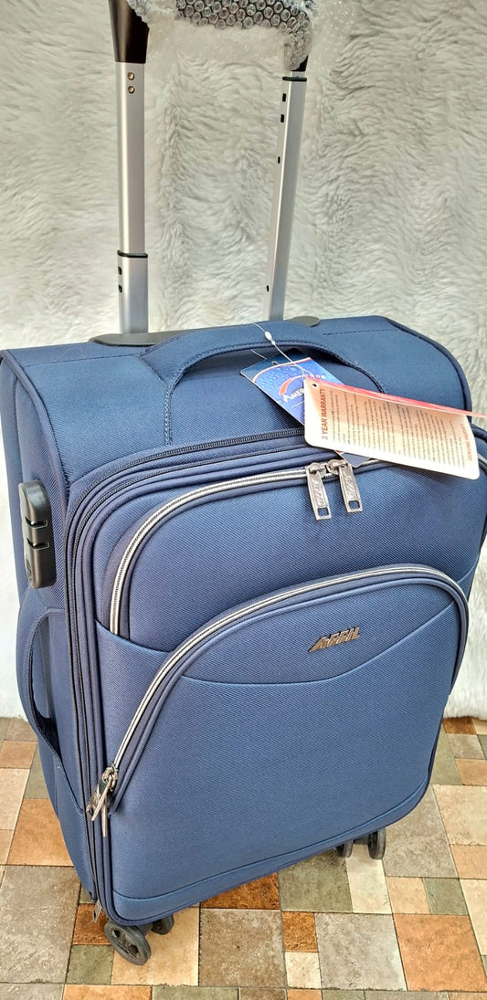 blue traveller bag