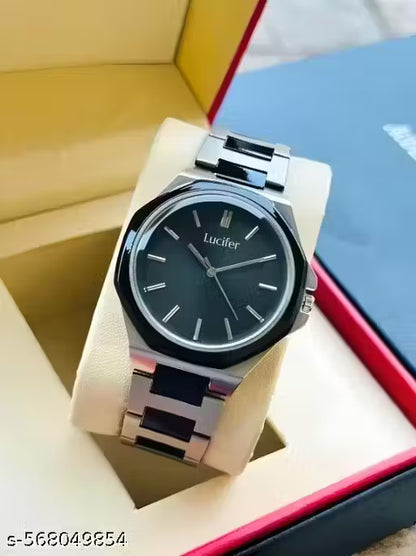 Premium Stainless Steel Men’s Watch | Adjustable Lock | double tone Analog Watch - For Men HOMAGE EDITION