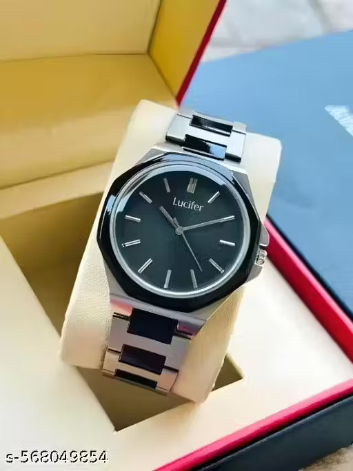 Premium Stainless Steel Men’s Watch | Adjustable Lock | double tone Analog Watch - For Men HOMAGE EDITION