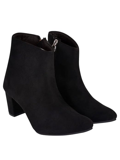 Shoetopia Women's Block Heel Boots