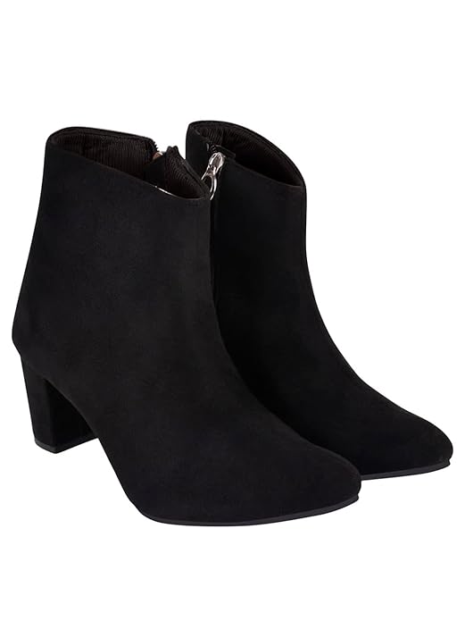 Shoetopia Women's Block Heel Boots