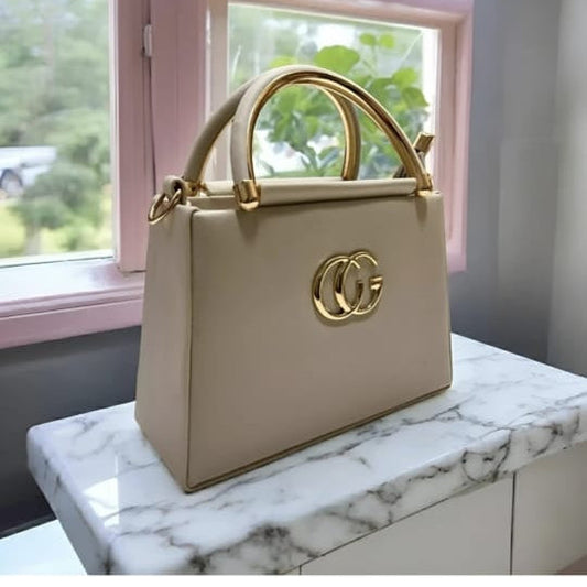 Gucci designer cream purse