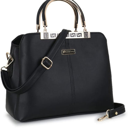 laides hand bag in black desing